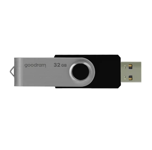 Флеш накопитель USB 32Gb Goodram UTS2, Black/Silver, USB 2.0 (UTS2-0320K0R11) - Фото 6 Флеш накопитель USB 32Gb Goodram UTS2, Black/Silver, USB 2.0 (UTS2-0320K0R11) - изображение 6