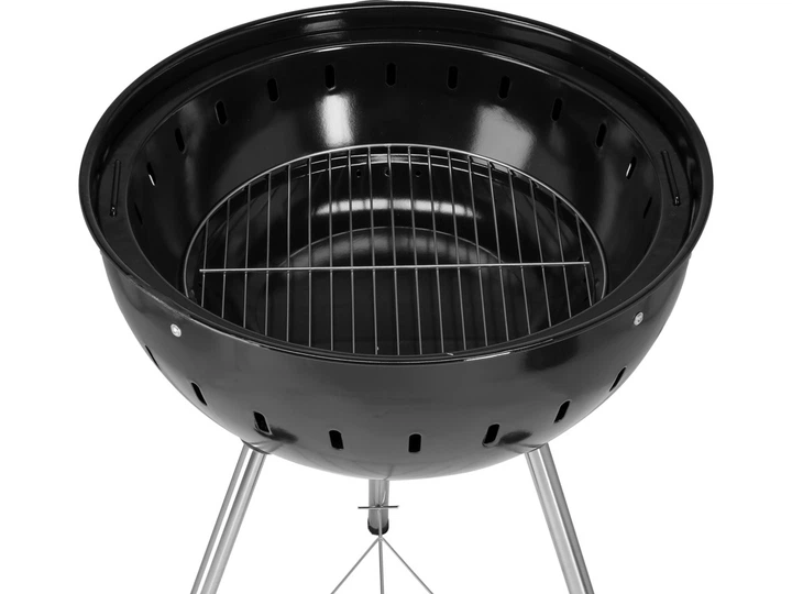 Grill węglowy YATO YG-20300 okrągły 54 cm Czarny (5906083117183) - obraz 10