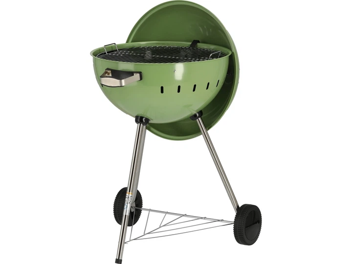 Grill węglowy YATO YG-20303 okrągły 54 cm Zielony (5906083117213) - obraz 5