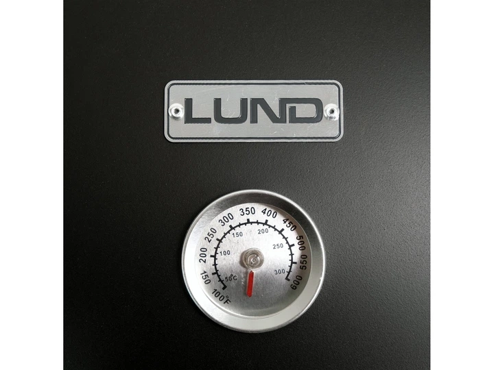 Grill węglowy Lund 99902 z pokrywą 47 x 34 cm (5906083093210) - obraz 9