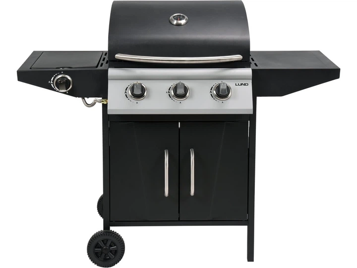 Gazowy grill Lund 99642 LOVON 3 + 1 (5906083035586) - obraz 2