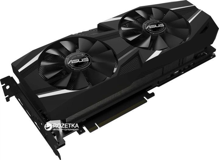 Видеокарта Asus PCI-Ex GeForce RTX 2080 Dual 8GB GDDR6 (256bit