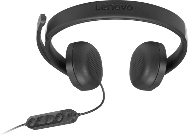 Słuchawki Lenovo VoIP 5000 Wired Black (4XD1R88995) - obraz 5
