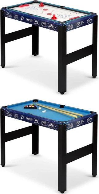 Ігровий стіл Neo Sport 12в1 106x59x90 см Чорний NS-801 (5903890605810) - зображення 5