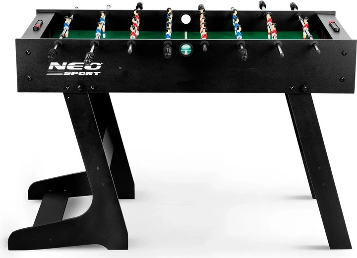 Настільний футбол Neo Sport 121x61x80 см Чорний NS-803 (5903890605834) - зображення 4