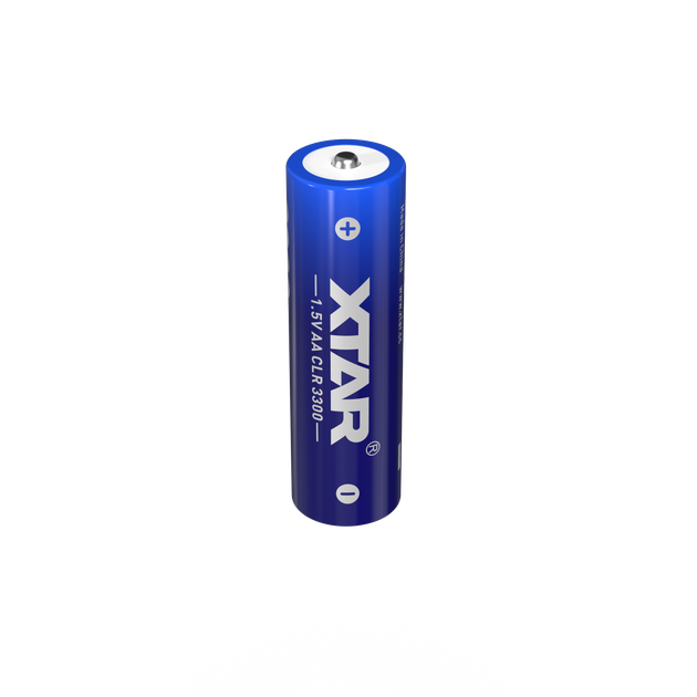 Акумуляторна батарея AA XTAR Light CLR 1.5V Li-ion 3300mWh/2000mAh з LED індикатором | мaкс. розряд - 2.5А | 1шт. - изображение 2