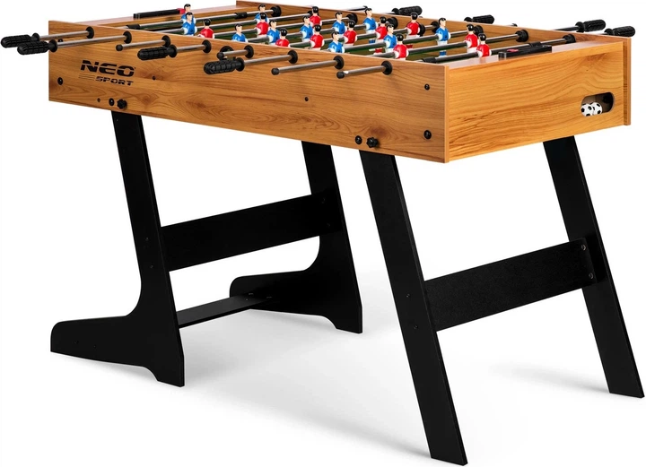 Настільний футбол Neo Sport 121x61x80 см дерев'яний NS-803 (5903890605841) - зображення 2
