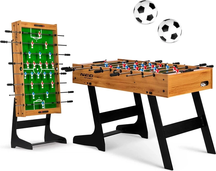 Настільний футбол Neo Sport 121x61x80 см дерев'яний NS-803 (5903890605841) - зображення 5