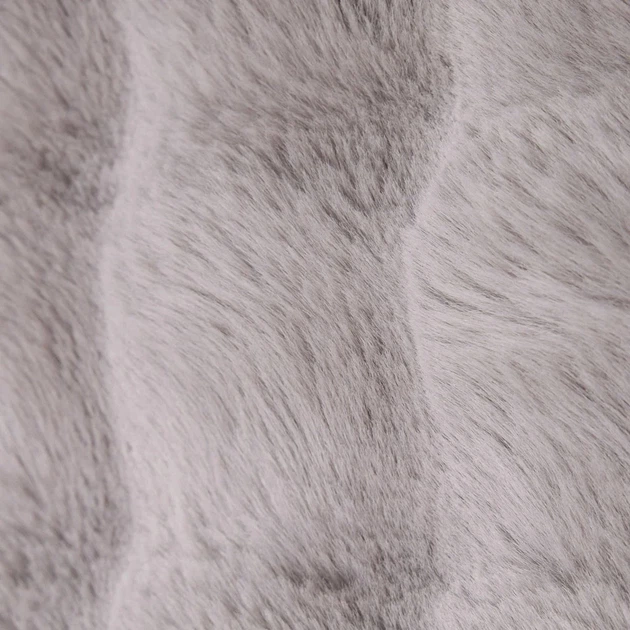 Килим HOMLA Alder зі штучного хутра 60x90 см Сірий 241811 (5906496751233) - зображення 3