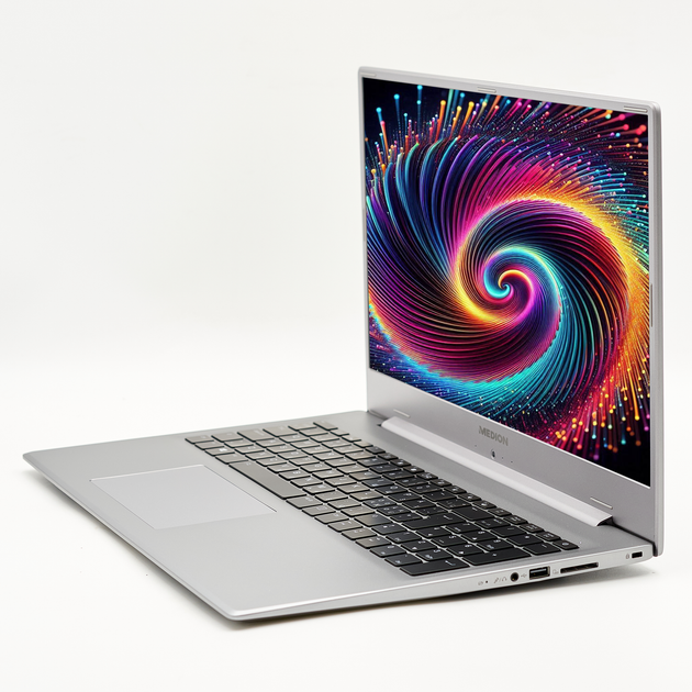 Ноутбук 17,3" Medion (Lenovo Group) Akoya S17413 | Intel Core i5-1235U | IPS (1920x1080) FullHD | RAM 16 ГБ | SSD 512 ГБ | Intel UHD Graphics | Метал | підсвітка | Win11 (4892) - изображение 4