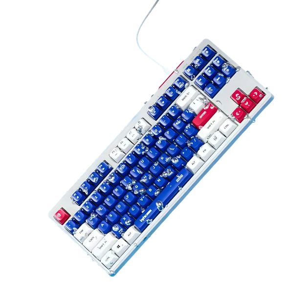 Клавиатура INPHIC K9 ENG/UKR Blue - изображение 3