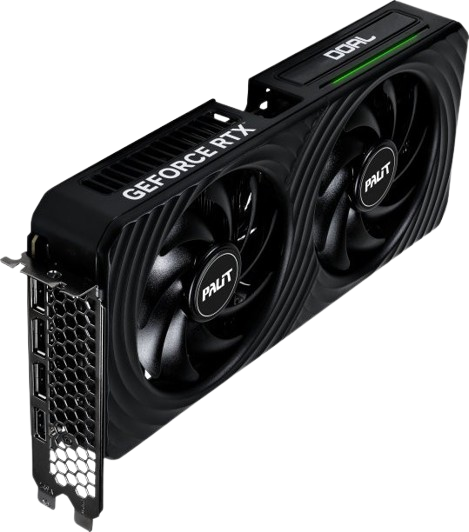 Видеокарта GeForce RTX 5060 Ti 8GB Palit Dual (NE7506T019P1-GB2062D) - Фото 2 Видеокарта GeForce RTX 5060 Ti 8GB Palit Dual (NE7506T019P1-GB2062D) - изображение 2