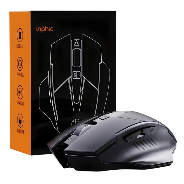 Мышь беспроводная INPHIC A1 Black - изображение 3