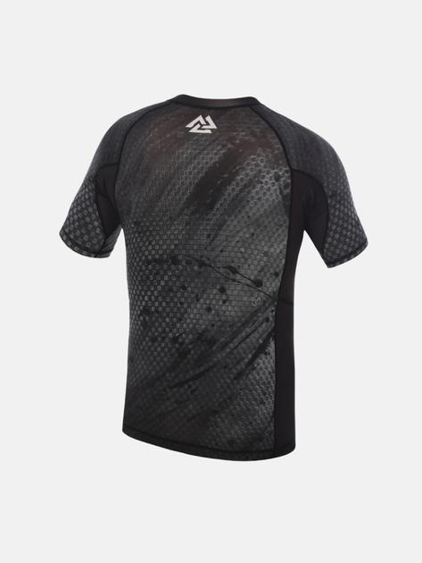 Рашгард Immortal 2.0 Rashguard Short Sleeve Black Rain XL Цвет Черный (501449-167-XL) - изображение 4