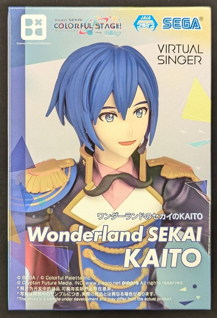 Фигурка Sega Vocaloid Project Sekai Desktop×Decorate Кайто Вокалоид KAITO 16 см S PS K 16 - Фото 5 Фигурка Sega Vocaloid Project Sekai Desktop×Decorate Кайто Вокалоид KAITO 16 см S PS K 16 - изображение 5