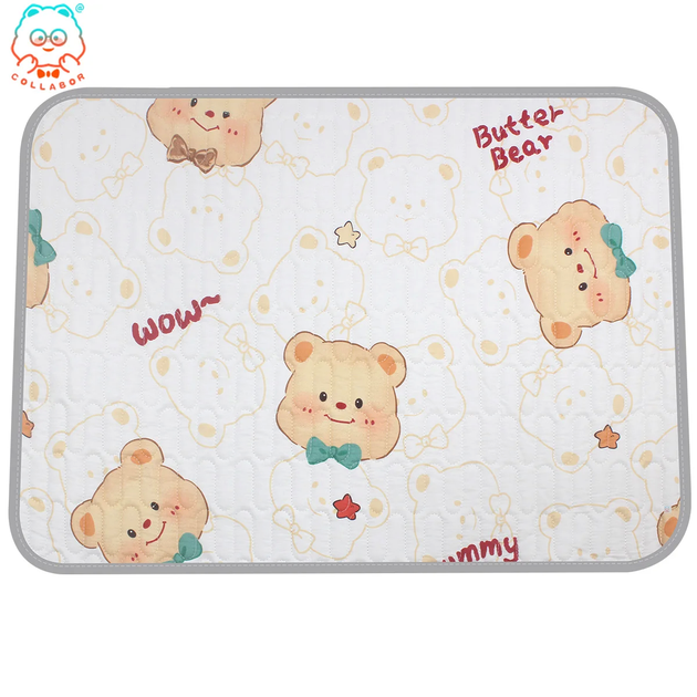 Багаторазова пелюшка Pelushka Butter Bear, 100х120 см - Фото 1 Багаторазова пелюшка Pelushka Butter Bear, 100х120 см - зображення 1
