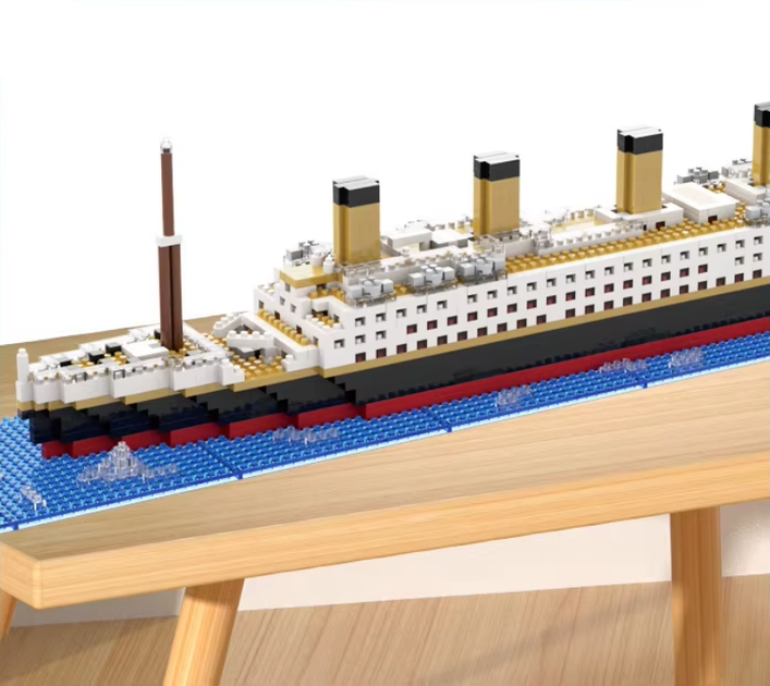 Конструктор корабль Титаник Titanic 57 см 1878 деталей - изображение 3