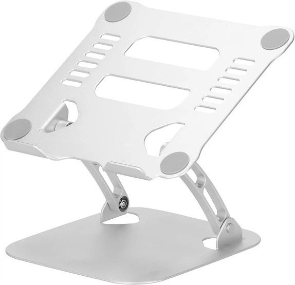 Підставка для ноутбука Springos з охолодженням Срібляста HA4005 (5907719473567) - зображення 3