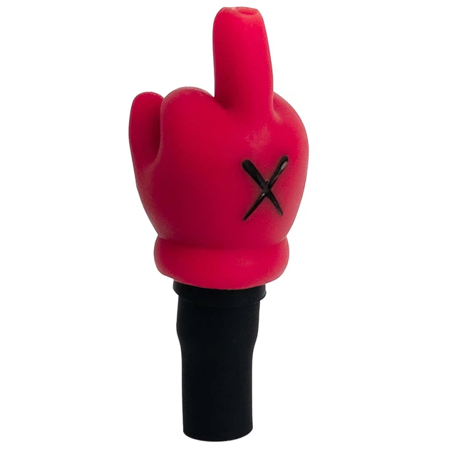 Персональный мундштук для кальяна Vibe Hookah FCK Red - Фото 1 Персональный мундштук для кальяна Vibe Hookah FCK Red - изображение 1