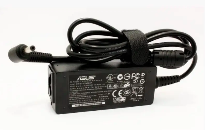 Блок живлення для ноутбука ASUS 19V 1.75A 33W для ASUS Q200, S200, X201, X202 - Фото 4 Блок живлення для ноутбука ASUS 19V 1.75A 33W для ASUS Q200, S200, X201, X202 - зображення 4