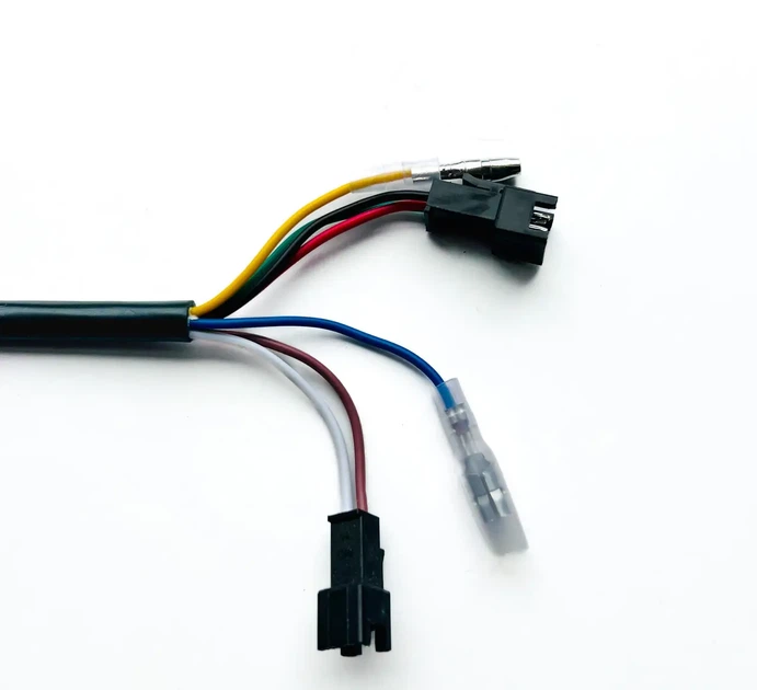 Ручка газу для електровелосипеда 12-72V важільного типу з ключем і з додатковою кнопкою - изображение 2