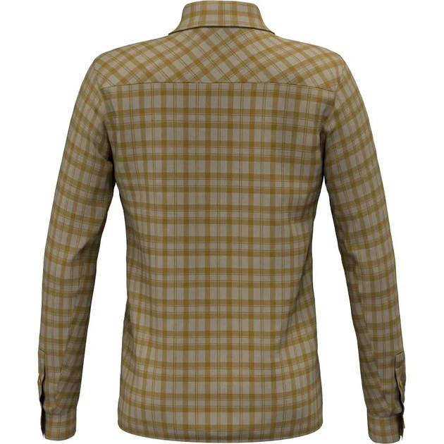 Рубашка в клетку мужская Salewa Fanes Flannel 5PL L/S Mns 7189 M (100084082) - изображение 2