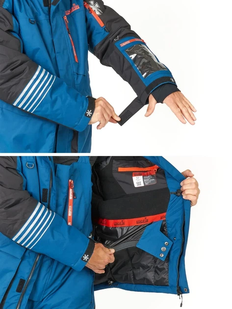 Костюм зимовий мембран. Norfin TORNADO PRO -30 ° / 10000мм / XL (175585) 409004-XL - изображение 3