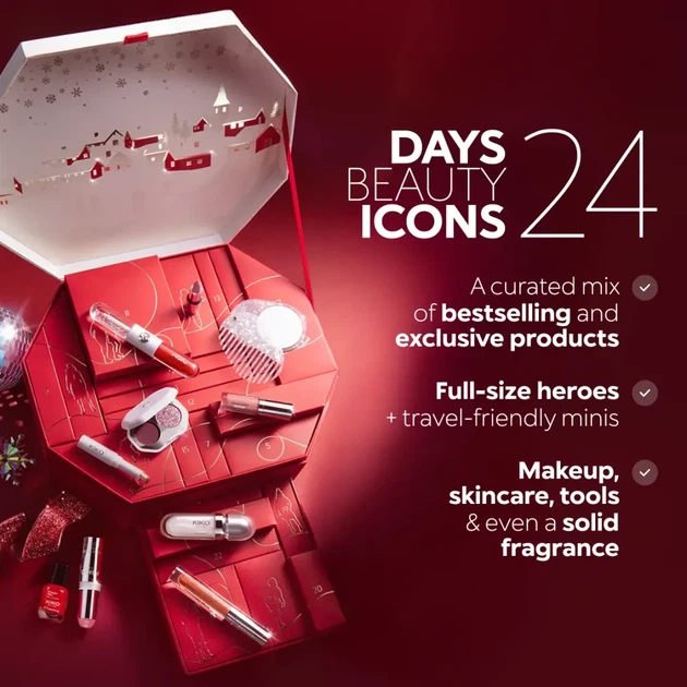Адвент-календарь красоты KIKO Milano Beauty Advent Calendar, 24 дня - изображение 5