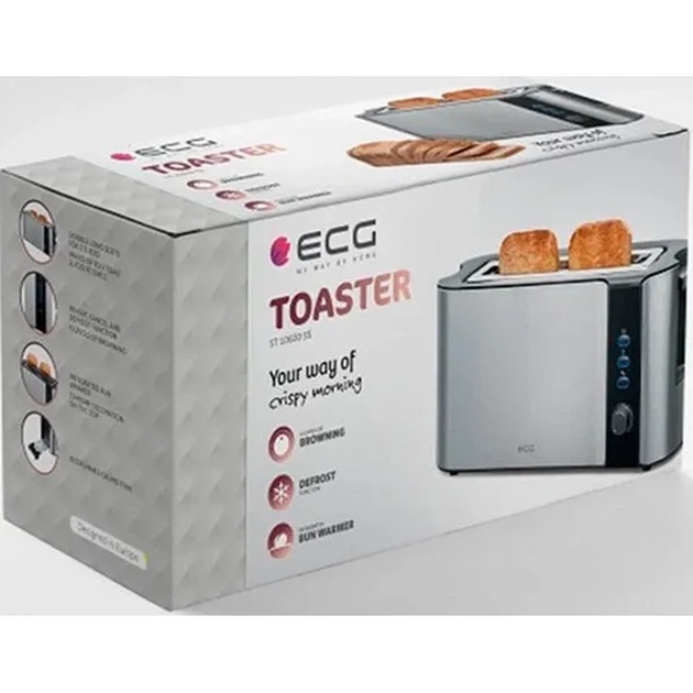 Тостер ECG ST 10630 SS - изображение 2