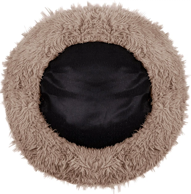 Legowisko dla psa i kota Springos pluszowe 80 cm Jasny brąz PA0174 (5907719412115) - obraz 3