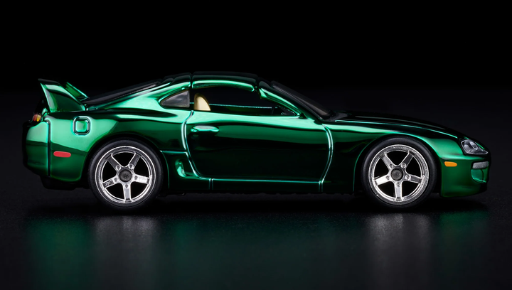 Машинка Premium Hot Wheels 1997 Toyota Supra Red Line Club RLC 1:64 JCP14 Green - зображення 5
