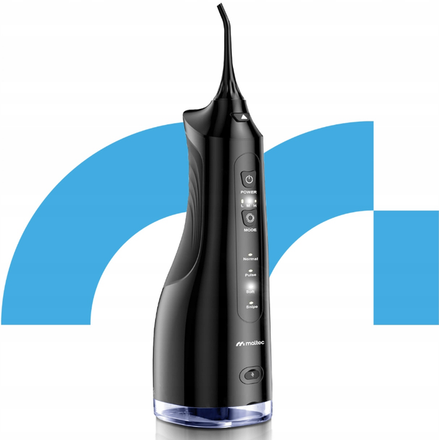Беспроводной ирригатор Maltec Toothie X60 черный 150PSI - Фото 3 Беспроводной ирригатор Maltec Toothie X60 черный 150PSI - изображение 3