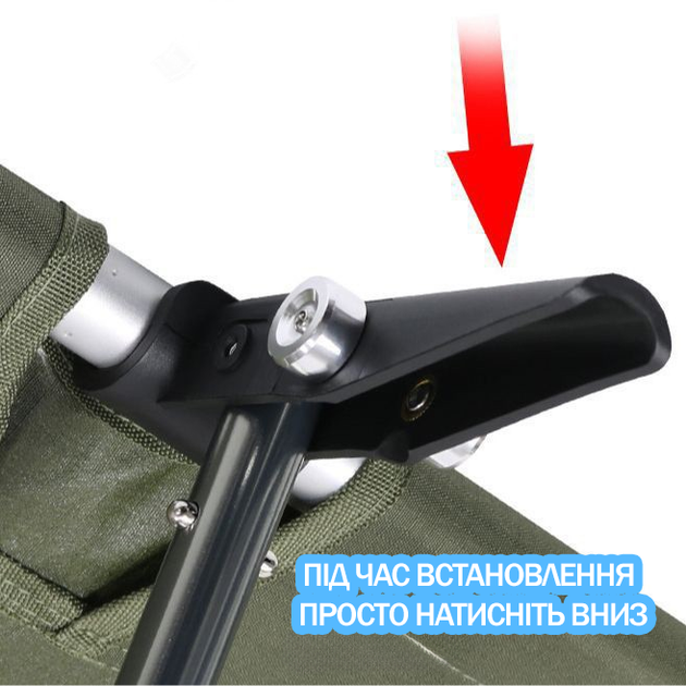 Складная походная кровать-раскладушка 2в1-200×70 см, 2 режима высоты, койот Solve KT7009004 - Фото 7 Складная походная кровать-раскладушка 2в1-200×70 см, 2 режима высоты, койот Solve KT7009004 - изображение 7