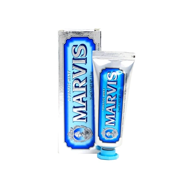 Зубна паста Marvis Aquatic Mint 25 мл - Фото 1 Зубна паста Marvis Aquatic Mint 25 мл - изображение 1