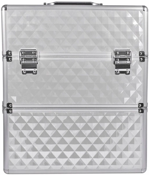 Органайзер для майстра манікюру SunOne сріблястий 35x25x42 см (5903332002870) - зображення 3