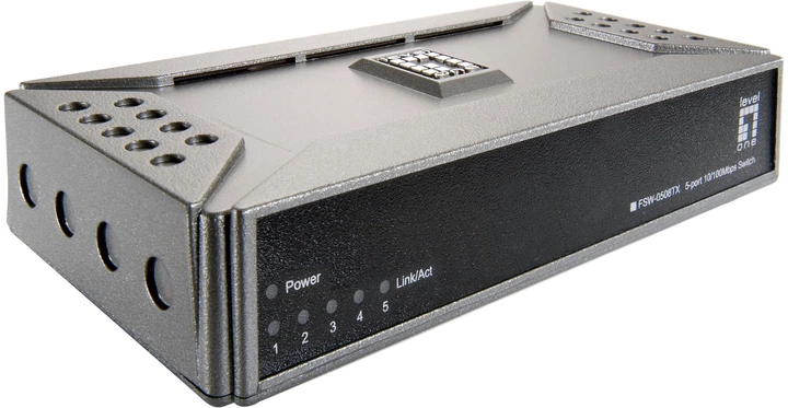 Przełącznik LevelOne FSW-0508TX - obraz 2