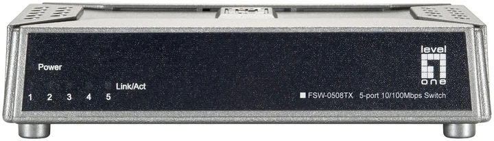 Przełącznik LevelOne FSW-0508TX - obraz 3