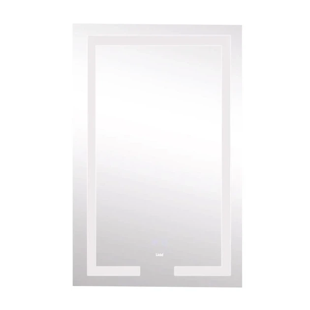 Дзеркало Lidz Kubis 500х800 з LED-підсвічуванням Touch, з антизапотіванням, з димером, рег. яскравості LD78LF9365080 - изображение 4