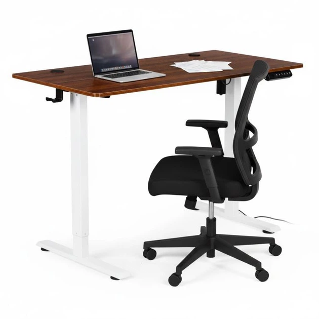 Комп'ютерний стіл ModernHome by Multistore електричне регулювання 120 x 60 Коричневе (JNI-D45A-5-5) - зображення 5