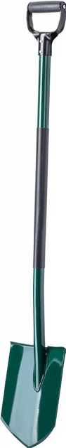 Лопата металева Kadax Seyssel 18 x 118 см Зелена (K1232) - зображення 2