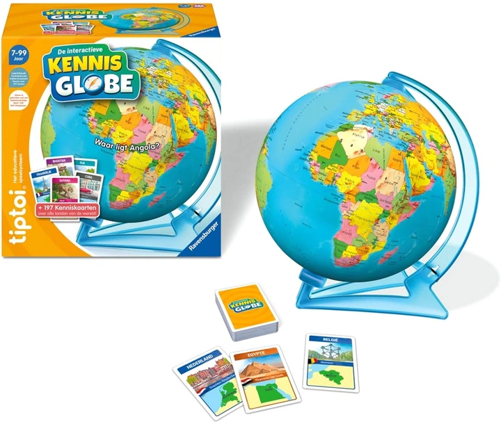 Zabawka interaktywna Ravensburger Tiptoi Deep Knowledge Globe (4005556002221) - obraz 2