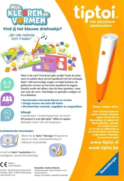 Zabawka interaktywna Ravensburger Tiptoi Deep My Colors and Shapes (4005556002351) - obraz 2