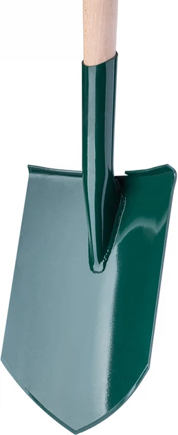 Лопата металева Kadax 18 x 116 см Зелена (K1347) - зображення 5