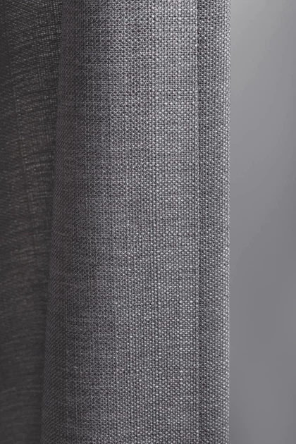 Комплект штор с льняной структурой Elegant, 2 шт. по 3х2,5-3м HYGG Серый (113650) - изображение 3