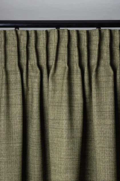 Комплект дімаут штор (рогожка), 2 шт. по 3х2,5-3м HYGG Хакі (119495) - зображення 4