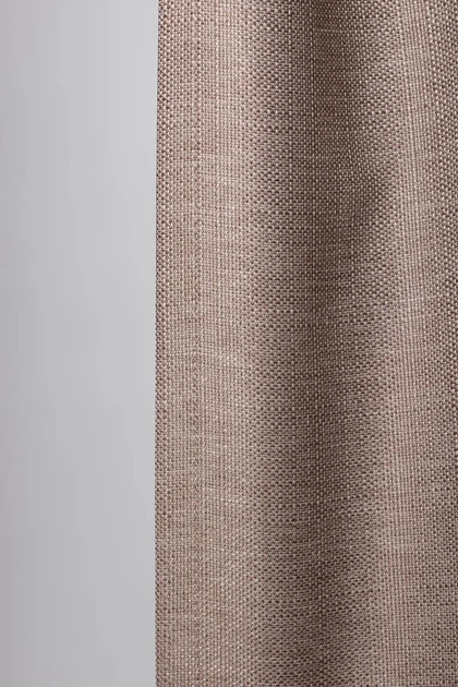 Комплект штор с льняной структурой Elegant, 2 шт. по 2х2,5-3м HYGG Розово-коричневый (113236) - Фото 3 Комплект штор с льняной структурой Elegant, 2 шт. по 2х2,5-3м HYGG Розово-коричневый (113236) - изображение 3