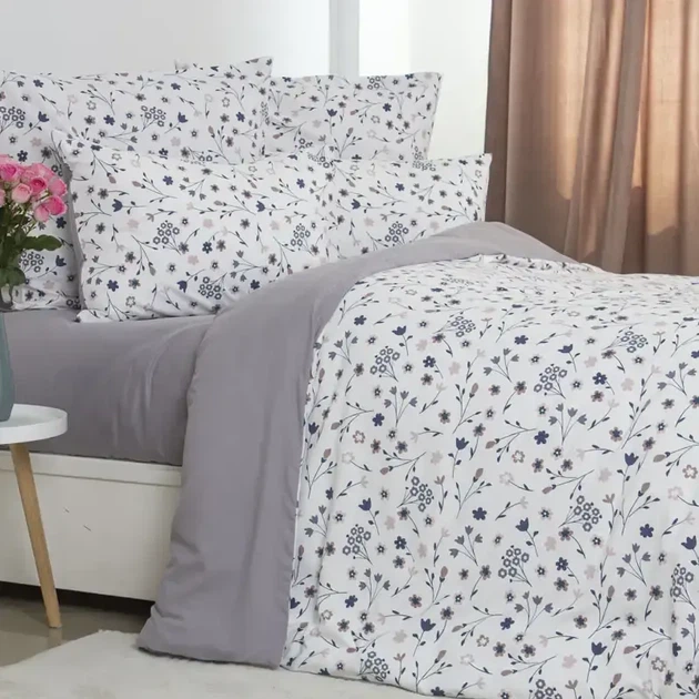 Комплект постільної білизни ТЕП Melluna Silk Garden, двоспальний - Фото 3 Комплект постільної білизни ТЕП Melluna Silk Garden, двоспальний - изображение 3