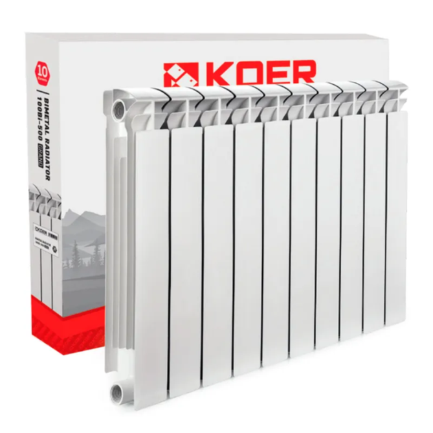 Радиатор KOER 100 Bimetal-500 GRAND (KR5145) - Фото 2 Радиатор KOER 100 Bimetal-500 GRAND (KR5145) - изображение 2