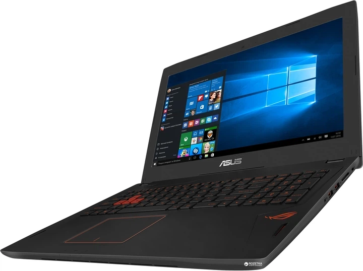 Ноутбук Asus ROG Strix / 15.6" FHD IPS / Intel core i7 7700HQ / RAM 16Gb / SSD 256Gb NVME / NVIDIA GeForce GTX1060-3Gb Б/в - изображение 3