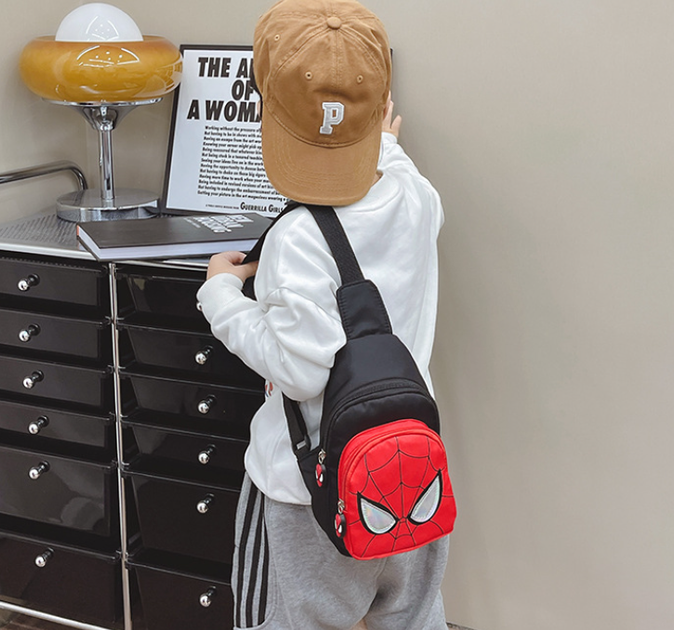 Сумка бананка Korni Человек Паук Spider-man для мальчиков через плечо 24X6X15 (SVS) - изображение 7